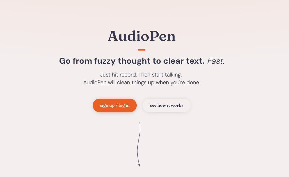 Audio Pen