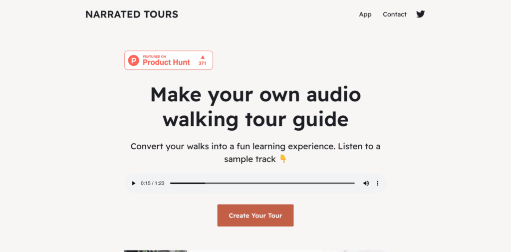 Narrated Tours