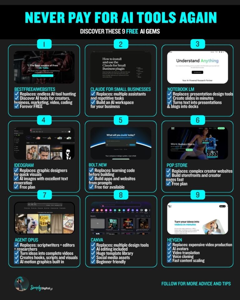 10 FREE TOOLS