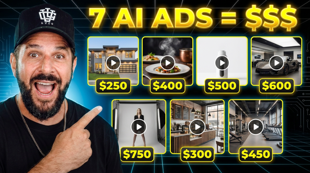 7 ways to make money with AI videos (how much to charge)